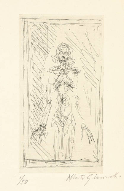 Alberto Giacometti : Alberto Giacometti. Ausstellungskatalog, 1959 