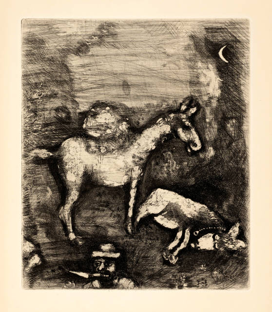 Marc Chagall  : Jean de la Fontaine. Fables. Eaux-fortes  ..., 1927-1930, published 1952