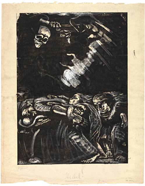 Käthe Kollwitz  : Hunger , 1925