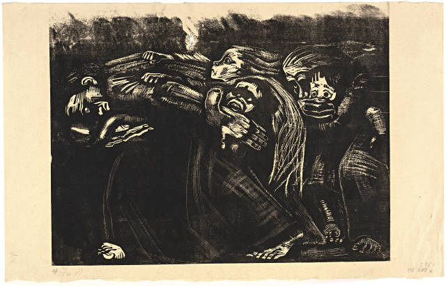 Käthe Kollwitz  : Hunger , 1925
