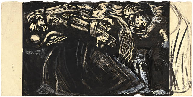 Käthe Kollwitz  : Hunger , 1925