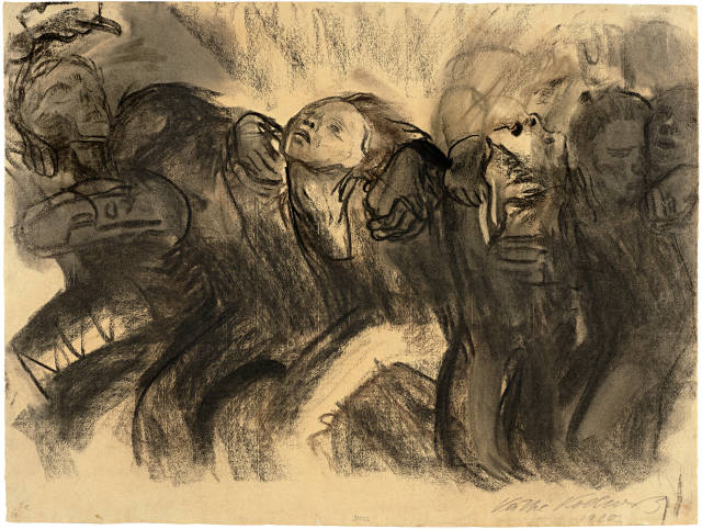 Käthe Kollwitz : Die Freiwilligen, 1920