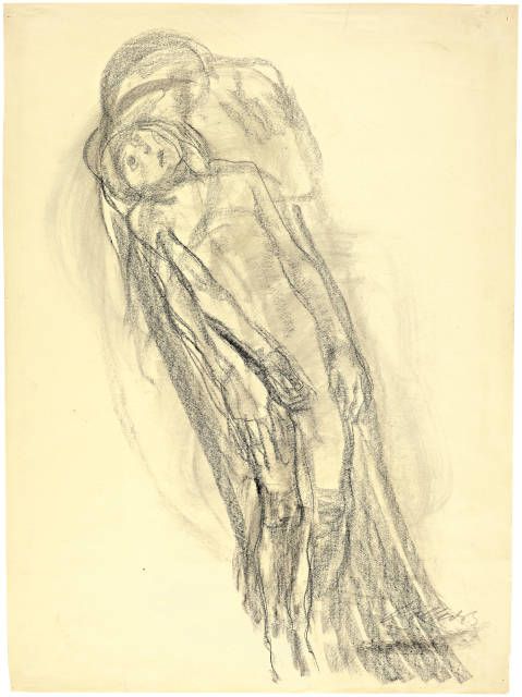 Käthe Kollwitz : Tod und Jüngling, 1922/1923