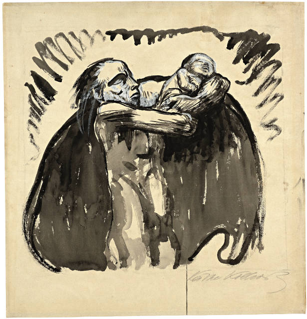 Käthe Kollwitz : Das Opfer, 1922