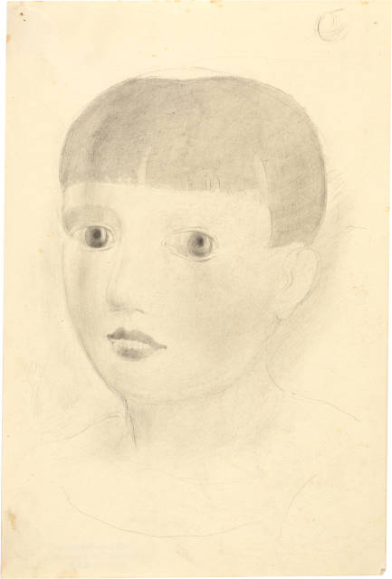 Otto Meyer-Amden : Knabenkopf, 1928-1932 