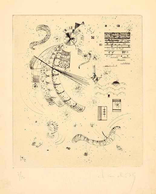 Wassily Kandinsky : Ohne Titel, 1934