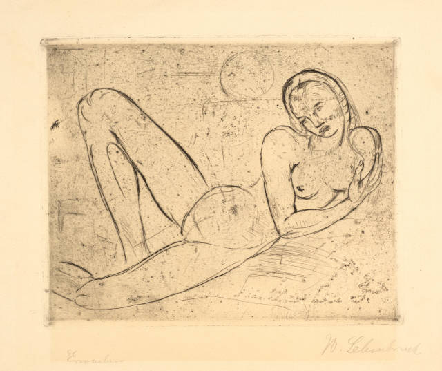 Wilhelm Lehmbruck : Erwachen, 1913 