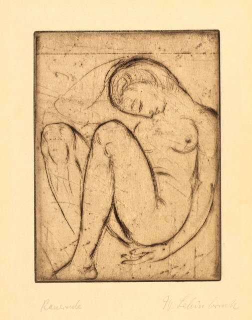 Wilhelm Lehmbruck : Kauernde I, 1912 