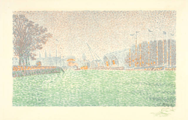 Paul Signac : A Flessingue, 1896/1897