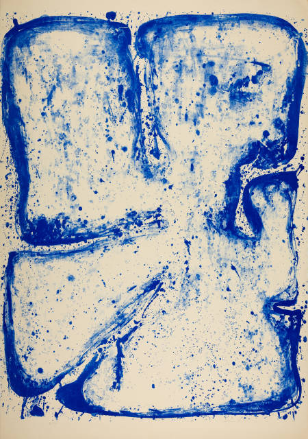 Sam Francis : Blue Stone, 1960