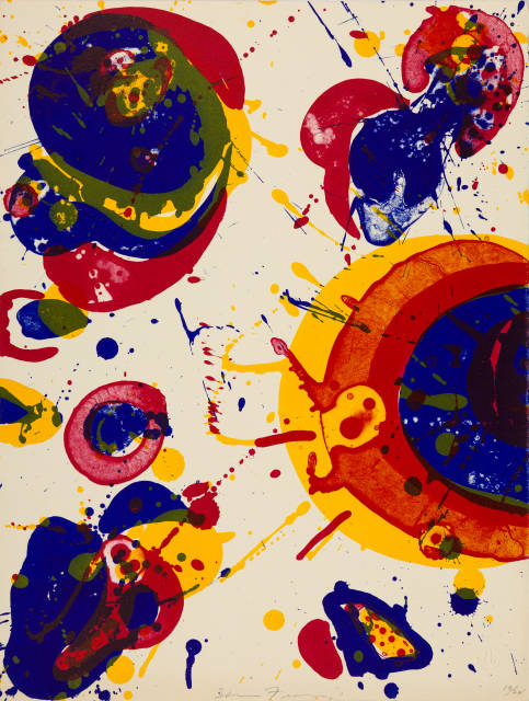 Sam Francis : Felicitas, 1963