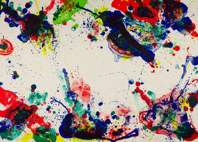 Sam Francis : Her Wet White Nothing, 1971