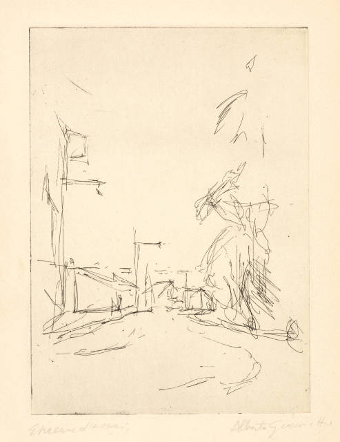 Alberto Giacometti : Faubourg I, 1955/1956 