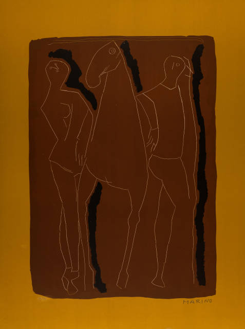 Marino Marini : Composizione, 1957 