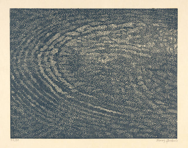 Franz Gertsch : Wasserkreise, 2003 