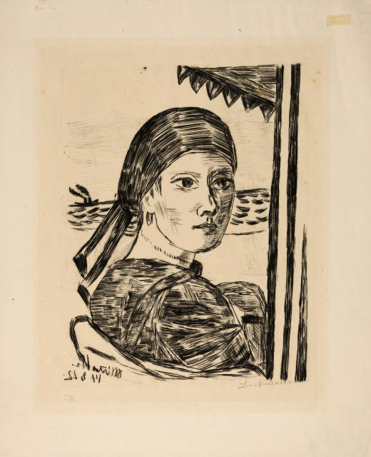 Max Beckmann : Minette, 1922