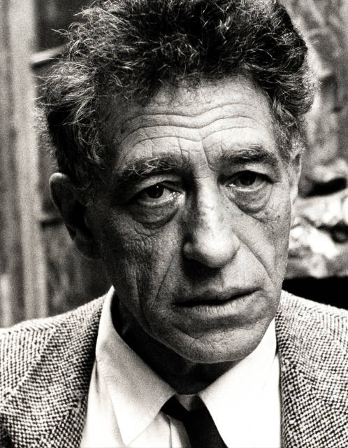Ernst Scheidegger : Alberto Giacometti by Ernst Scheidegger, circa 1951-1965