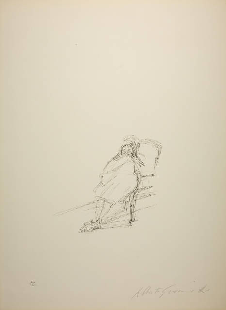 Alberto Giacometti : La mère de l'artiste assise II, 1963, Edited 1964