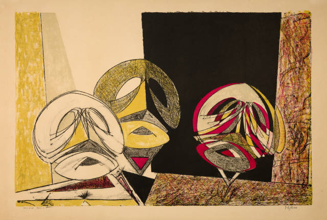 Max Ernst  : Masques , 1950