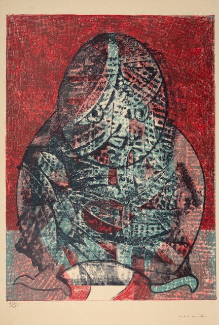Max Ernst  : Hibou , 1955