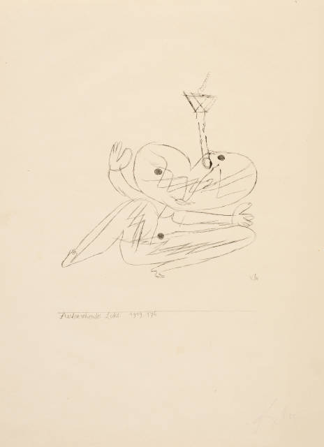Paul Klee : Auslöschendes Licht, 1919
