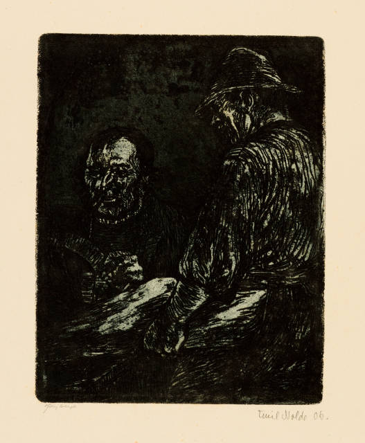 Emil Nolde : Schmiedemeister, 1906