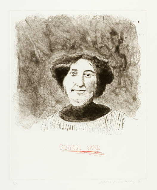 David Hockney : George Sand, 1973