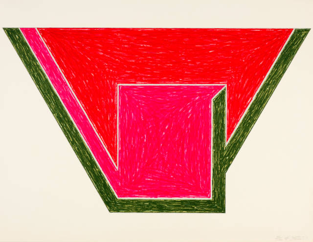 Frank Stella  : Union , 1974