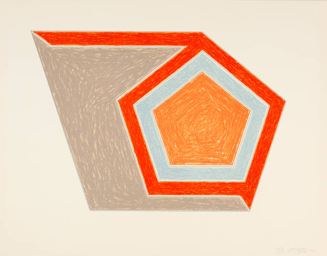 Frank Stella  : Ossipee , 1974