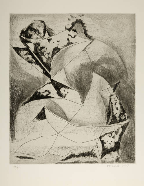 Marino Marini : Composizione. - Cavallo. - Composizione, 1956, 1956 bzw. 1969 