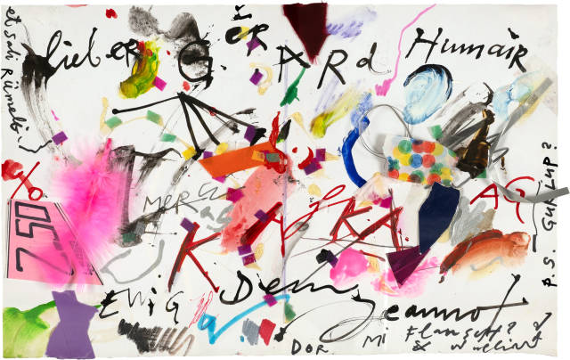 Jean Tinguely : Lieber Gerard… (Brief),  