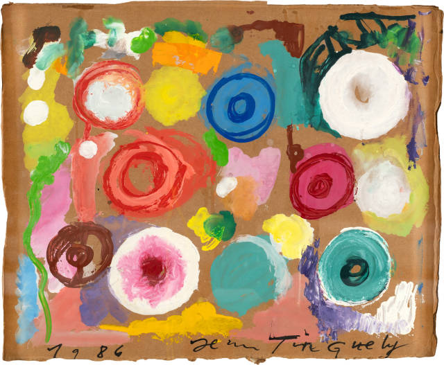 Jean Tinguely : Farbige Komposition 6, Um 1986 