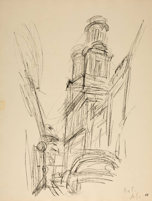 Alberto Giacometti : La fassade de Saint-Sulpice, 1958-1965 