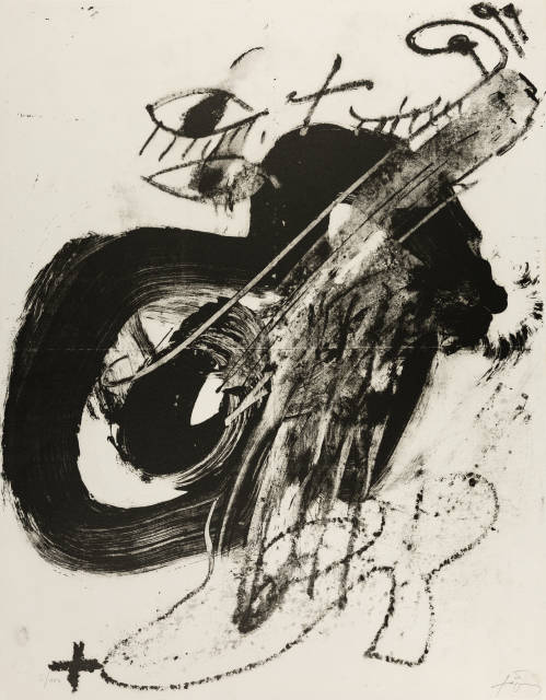 Antoni Tàpies : Messiaen, 1986