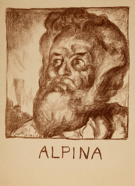 Giovanni Giacometti : Bregagliotto - ALPINA, Um 1922 