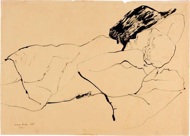 Coghuf (Ernst Stocker) : Liegende, 1938
