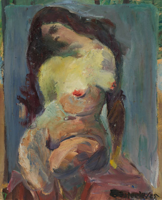 Wilhelm Oesterle : Weiblicher Akt, 1925