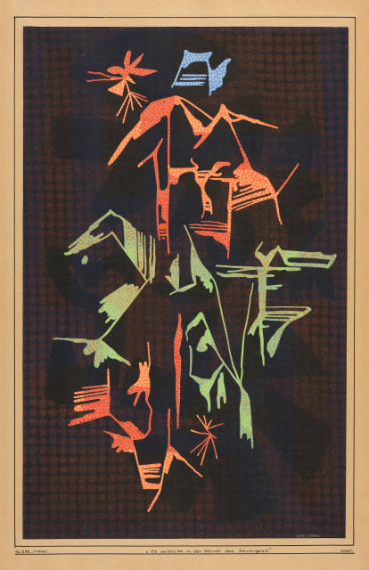 Otto Nebel : Es verbleibt in der Würde des Schweigens, 1949