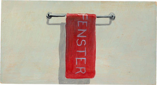 Pascal Danz  : Fenster , 1993