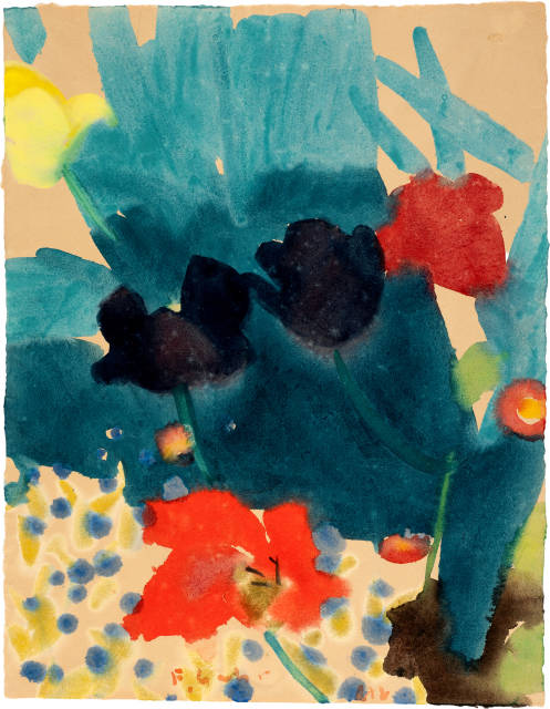 Ferdinand Gehr : Blumenbild,  