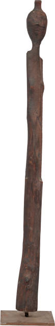 Schang Hutter : Holzskulptur, 1975 