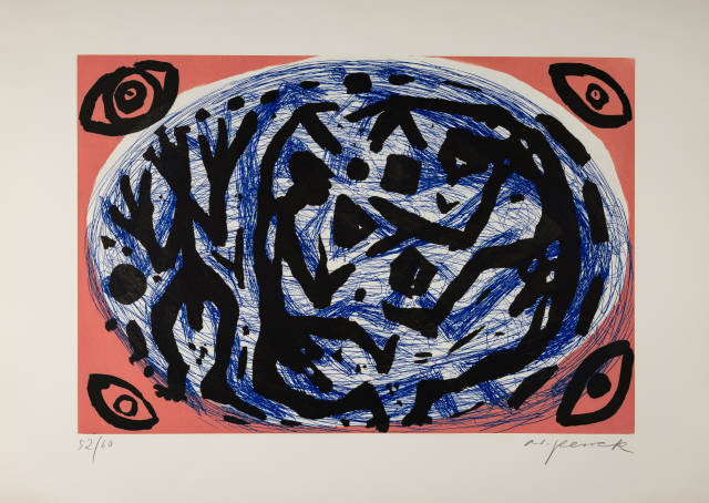 A. R. Penck (Ralf Winkler) : Kraftfeld Auseinandersetzung, 1996