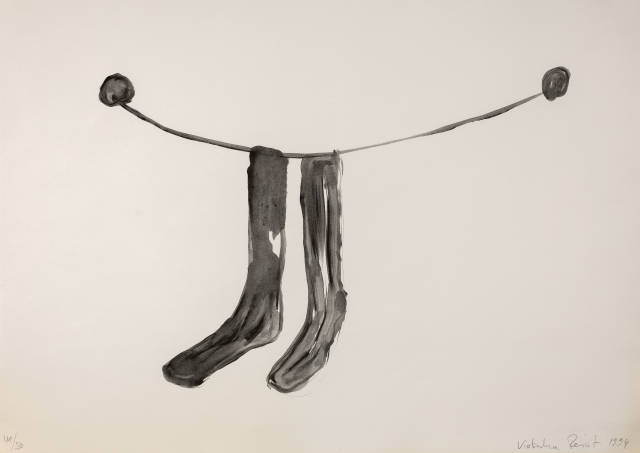Kotscha Reist : Ohne Titel (Socken), 1994 