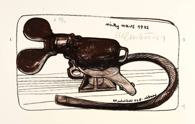 Bernhard Luginbühl : Grosser Zyklop. - Micky Maus, 1967 And 1972
