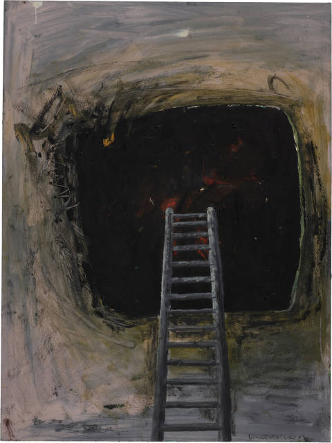 Alois Lichtsteiner : Leiter, Ausblick in den Himmel (Inhalt der ..., 1987