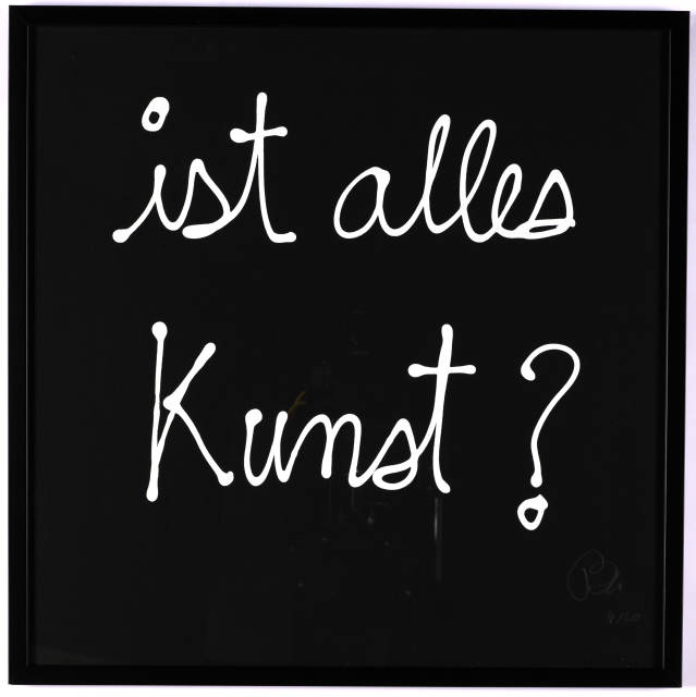Ben Vautier : Ist alles Kunst?, 2015 