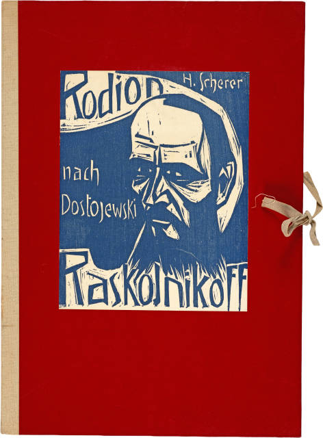 Hermann Scherer : Rodion Raskolnikoff nach Dostojewski, 1924-25, Neudruck von 1961 