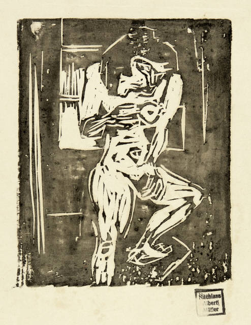 Albert Müller : Kleiner Akt, 1925