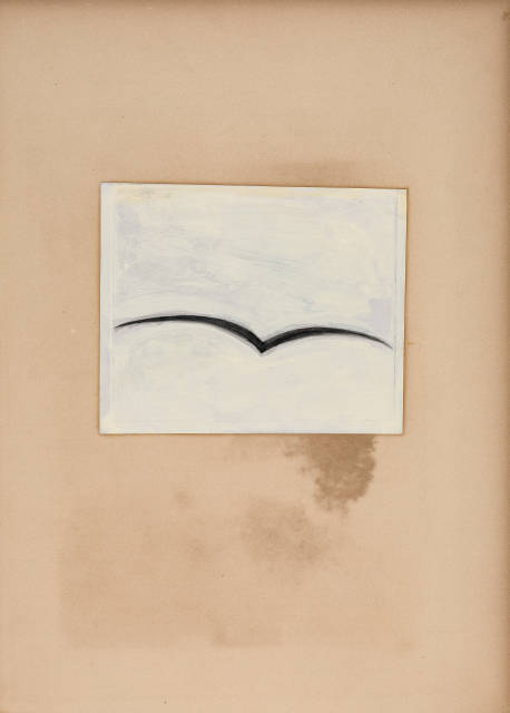 Robert Therrien : No title (linear bird), 1987