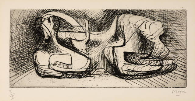 Henry Moore : Reclining Figure IV, 1970-1972